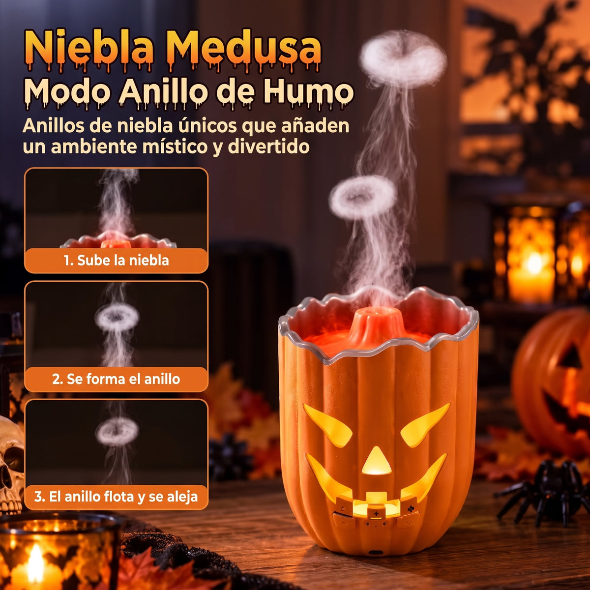 HumiWeen - Humidificador De Calabaza Halloween